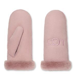 7296 Embroidered Water Resistant Sheepskin Mitten With Tech Palm, Ashen